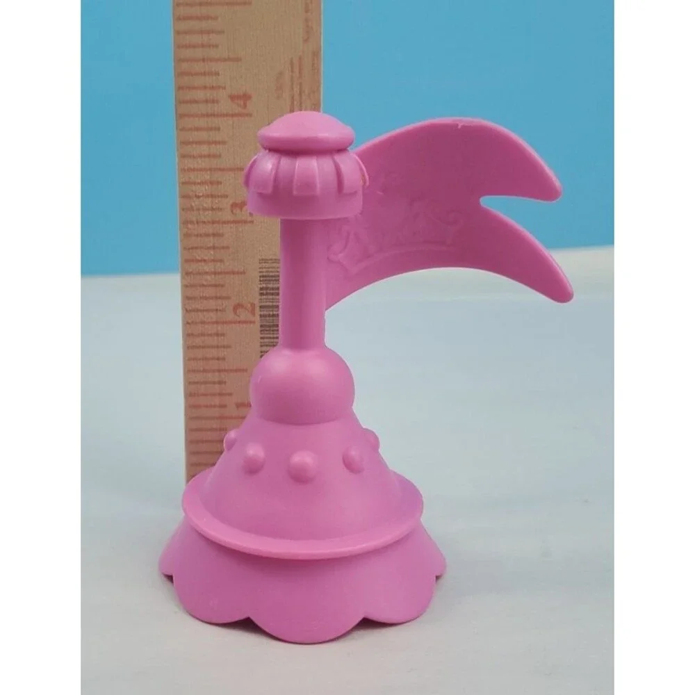 Fisher-Price Little People Disney Princess Castle Replacement Pink Flag Turret